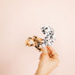 Hair Clip - Anna - Black and White - Shop LINNY CO