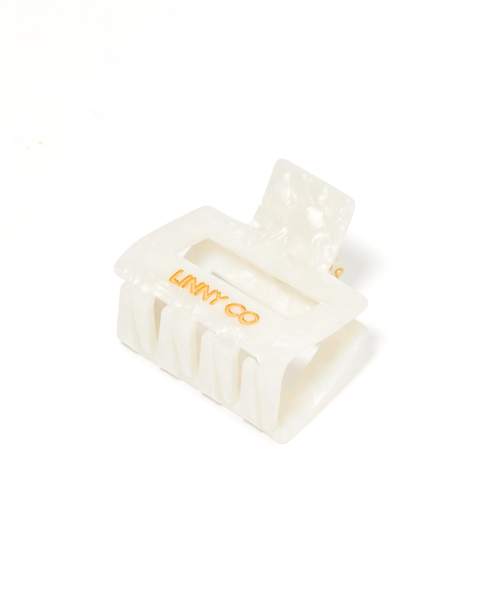 Hair Clip - Bailey Pearl White - Shop LINNY CO