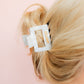 Hair Clip - Bailey Pearl White - Shop LINNY CO