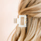 Hair Clip - Bailey Pearl White - Shop LINNY CO