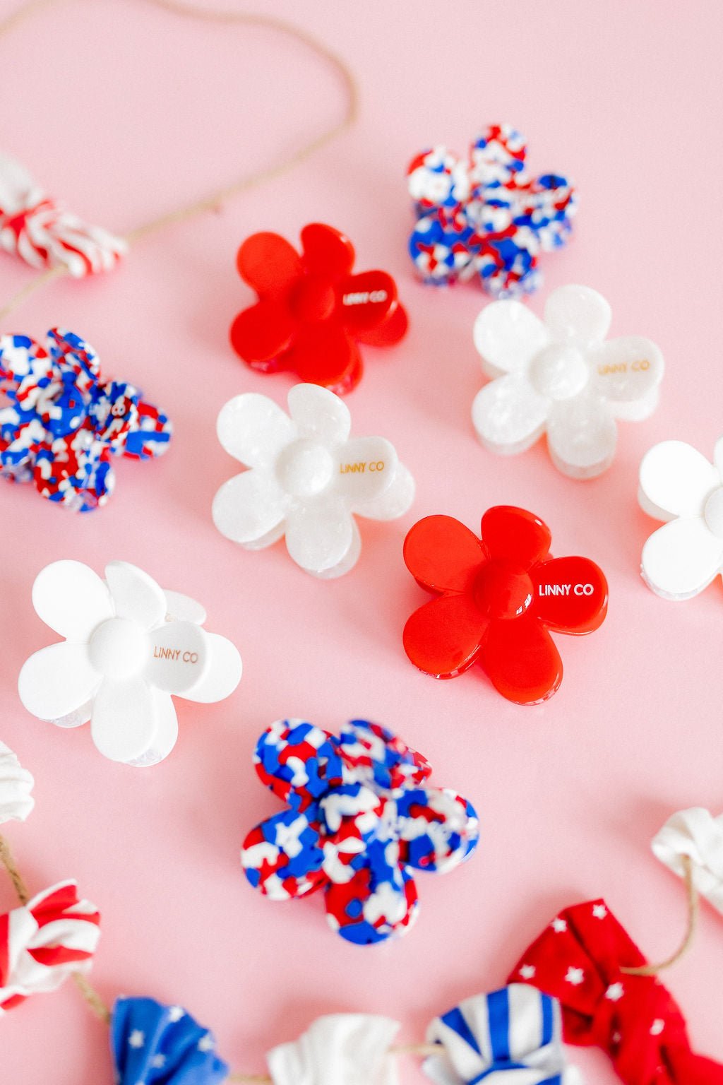 Hair Clip - Gigi True Red - Shop LINNY CO