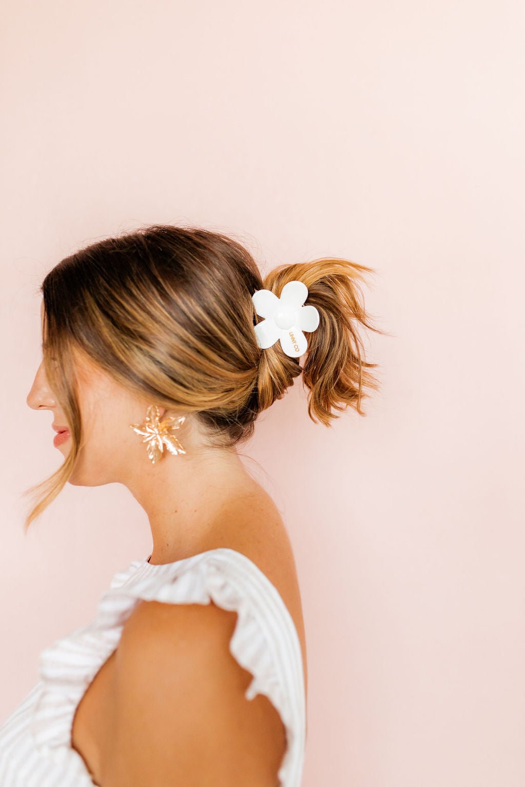 Hair Clip - Gigi True White - Shop LINNY CO