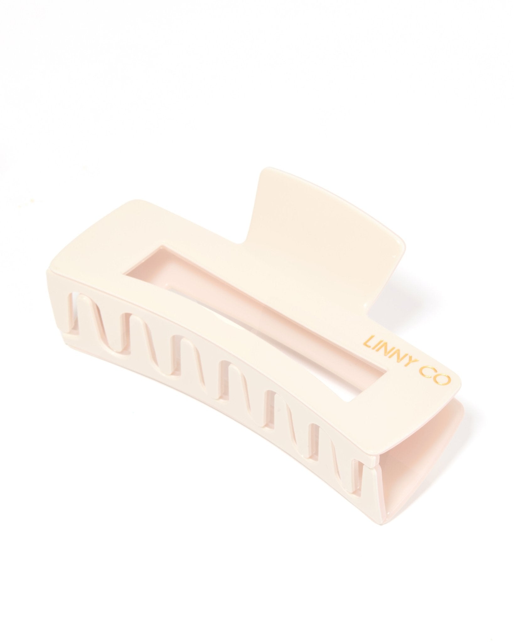 Hair Clip - Harper - Ivory/Tan Two - Tone - Shop LINNY CO
