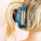 Hair Clip - Harper Navy Blue - Shop LINNY CO