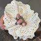 Hair Scrunchie Greer - Eyelet White - Shop LINNY CO