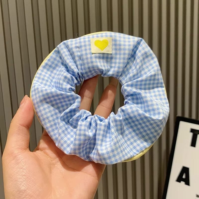 Hair Scrunchie Romie - Blue - Shop LINNY CO