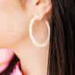 Holly Medium Hoop Earrings - Champagne Sparkle - Shop LINNY CO