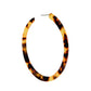 Holly Mega Hoop Earrings - Brown Tortoise - Shop LINNY CO