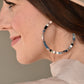 Holly Mega Hoop Earrings - Desert Camo - Shop LINNY CO
