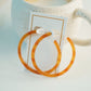 Holly Mega Hoop Earrings - Honey - Shop LINNY CO