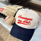 Homeruns are Hot - Navy Vintage Trucker Hat - Shop LINNY CO