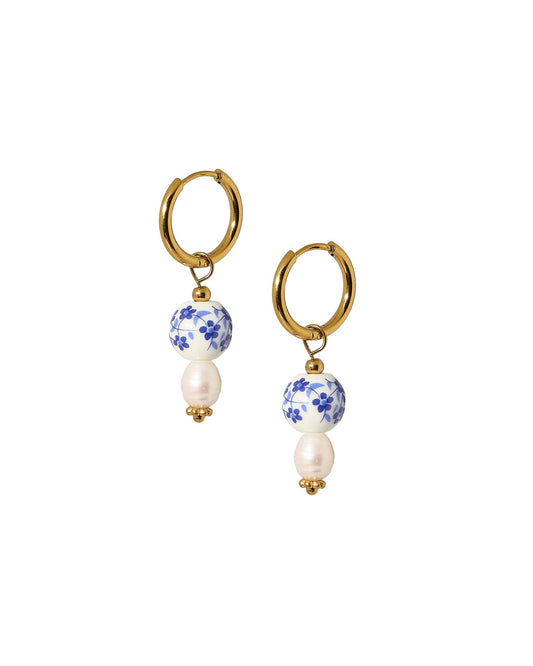 Huggie Charm Earrings - Beverly - Shop LINNY CO