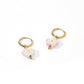 Huggie Charm Earrings - Bloom - Shop LINNY CO