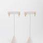 Huggie Charm Earrings - Celine Gold - Shop LINNY CO
