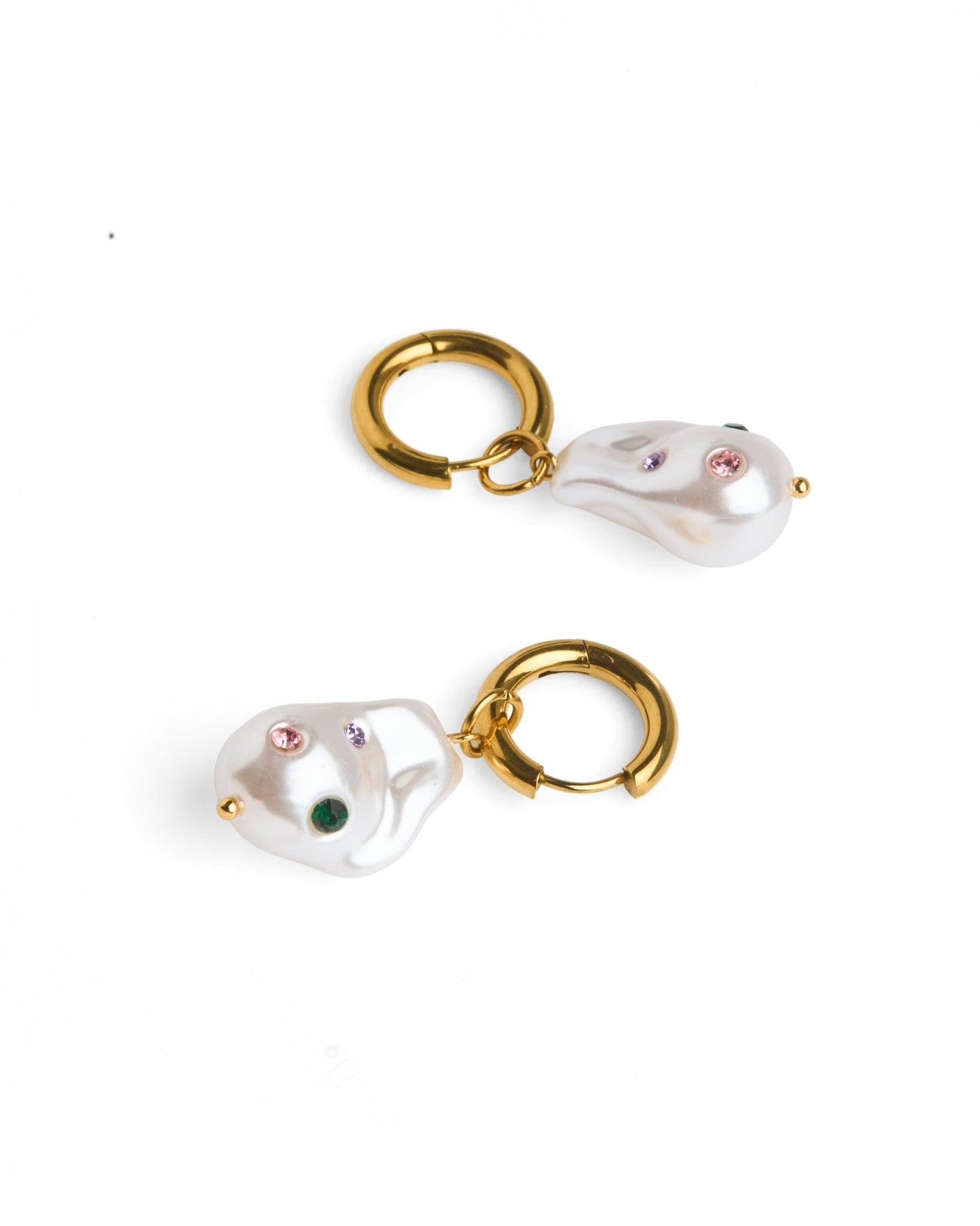Huggie Charm Earrings - Charlotte - Shop LINNY CO