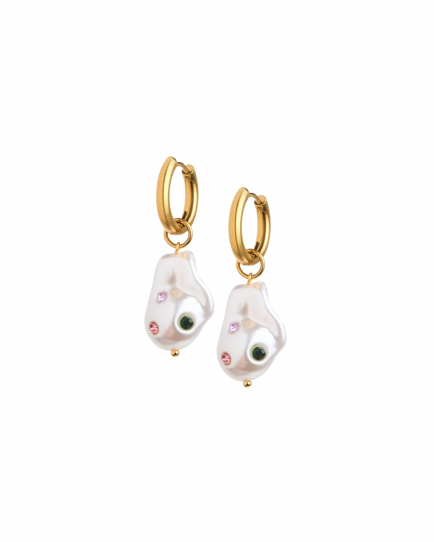 Huggie Charm Earrings - Charlotte - Shop LINNY CO