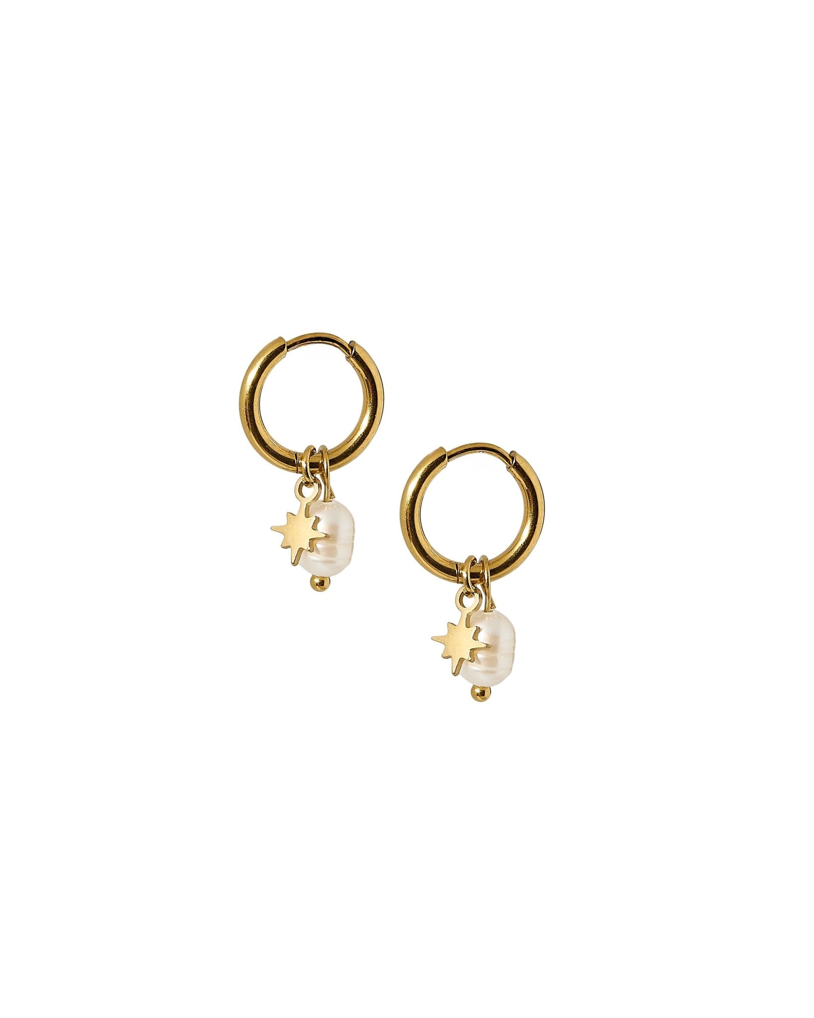 Huggie Charm Earrings - Cora Pearl - Shop LINNY CO