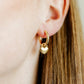 Huggie Charm Earrings - Dakota Heart - Shop LINNY CO