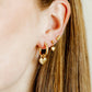 Huggie Charm Earrings - Dakota Heart - Shop LINNY CO