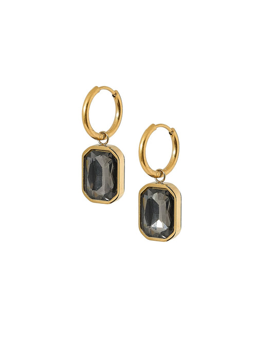 Huggie Charm Earrings - Diana Gray - Shop LINNY CO