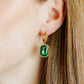 Huggie Charm Earrings - Diana Green - Shop LINNY CO