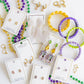 Huggie Charm Earrings - Edith Pink Gold - Shop LINNY CO