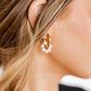 Huggie Charm Earrings - Piper Pearl - Shop LINNY CO
