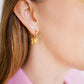 Huggie Earrings - Faye Butterfly - Shop LINNY CO