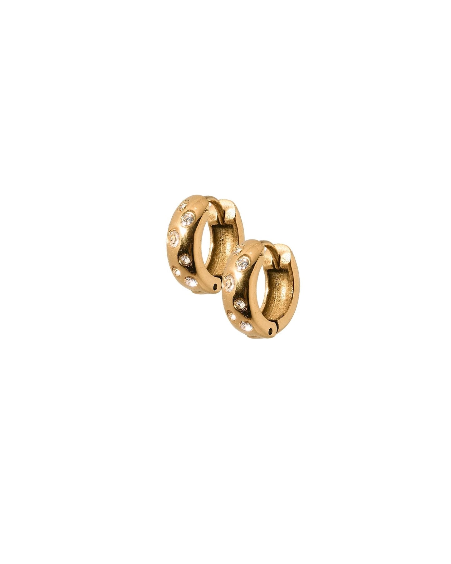 Huggie Earrings - Hunter Gold - Shop LINNY CO