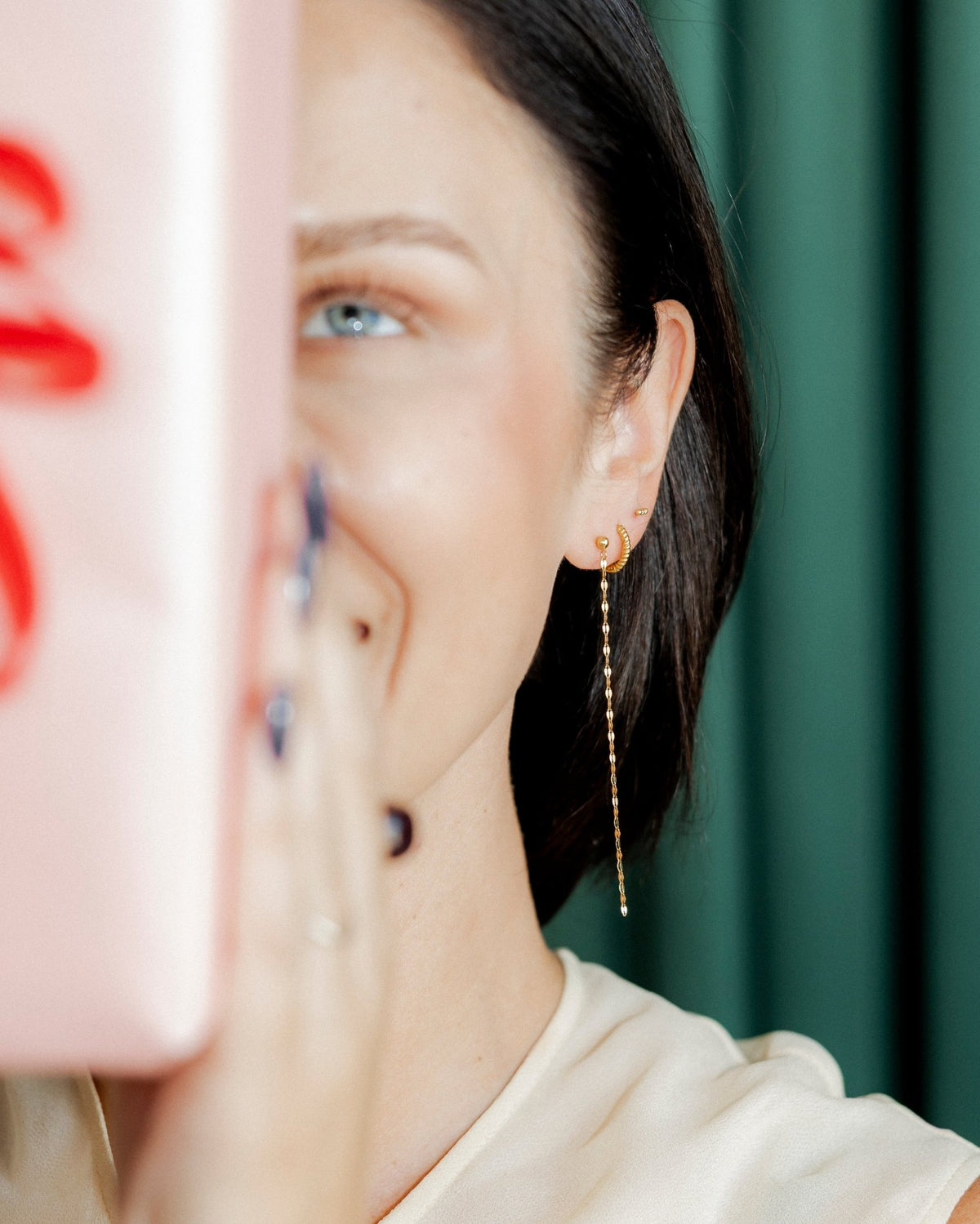 Huggie Earrings - Madeline Gold - Shop LINNY CO
