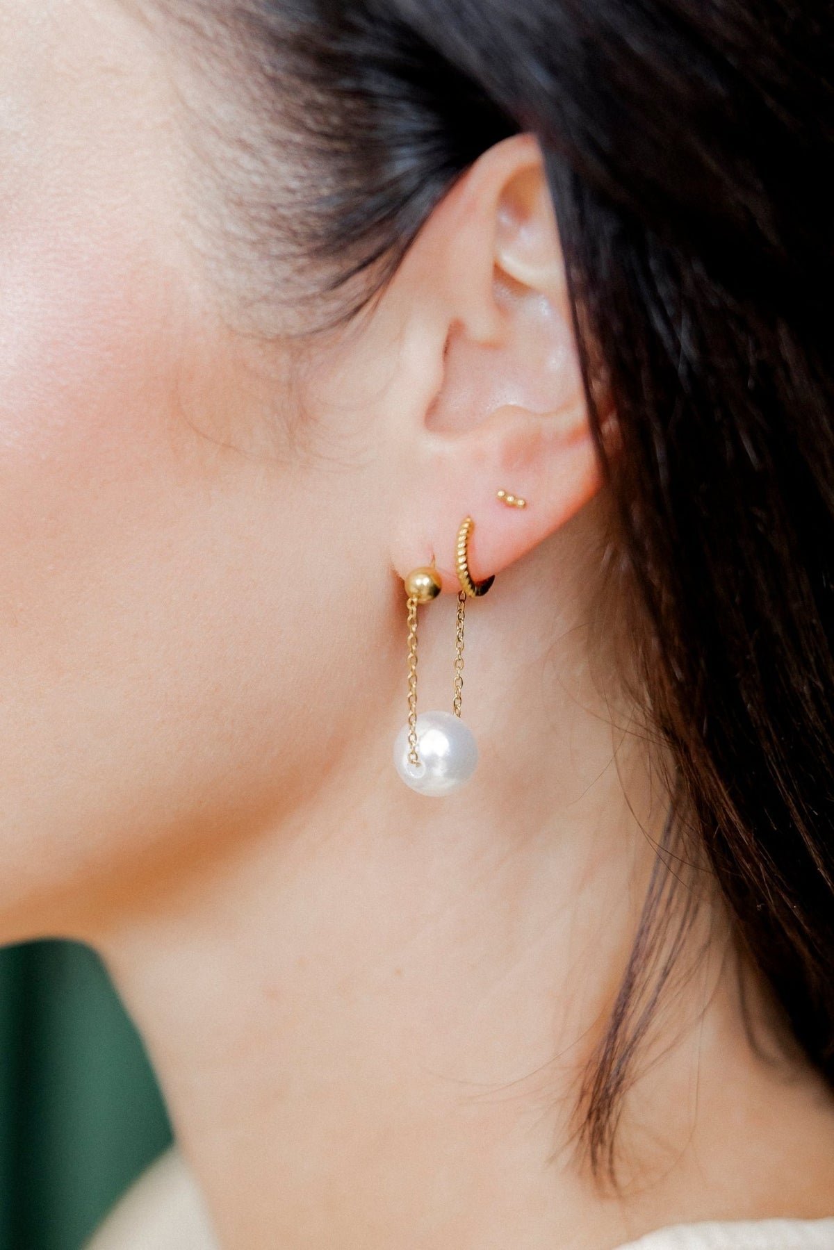 Huggie Earrings - Madeline Gold - Shop LINNY CO