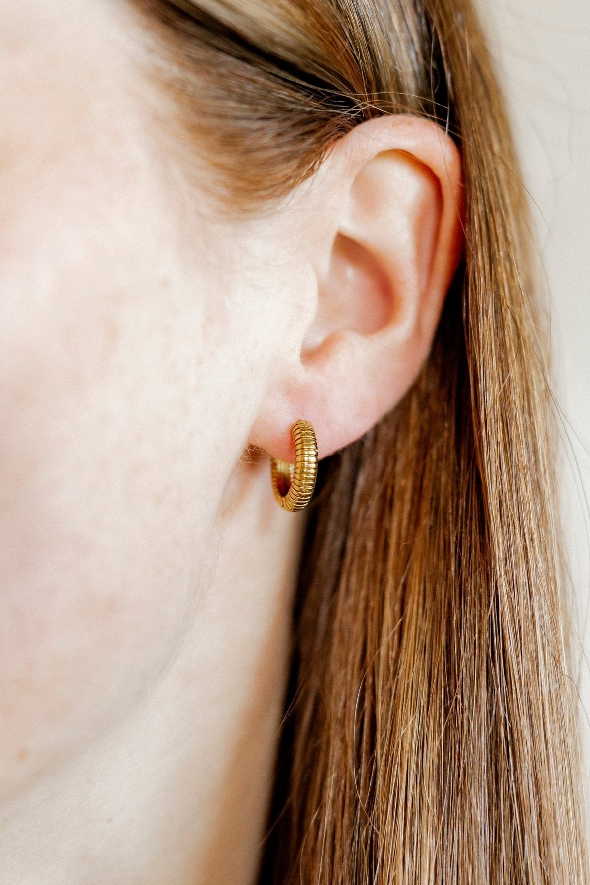 Huggie Earrings - November Gold - Shop LINNY CO