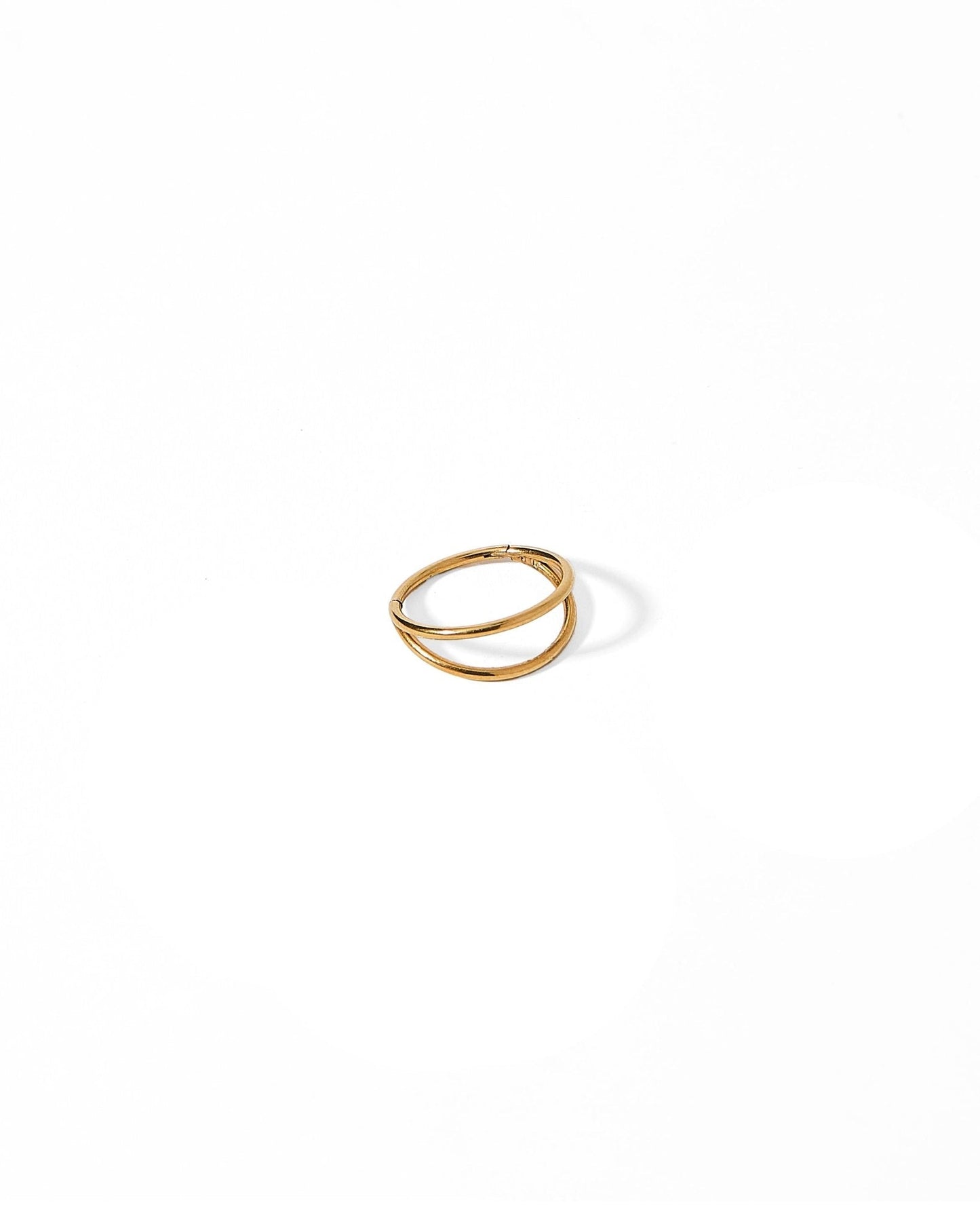 Huggie Earrings - Nylah Gold 12mm - Shop LINNY CO