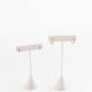 Huggie Earrings - Scarlett Hoop Gold 12mm CZ - Shop LINNY CO