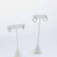 Huggie Earrings - Scarlett Hoop Silver 10mm - Shop LINNY CO