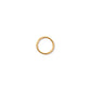 Huggie Infinity Hoop Earrings - Ava Gold 10mm - Shop LINNY CO
