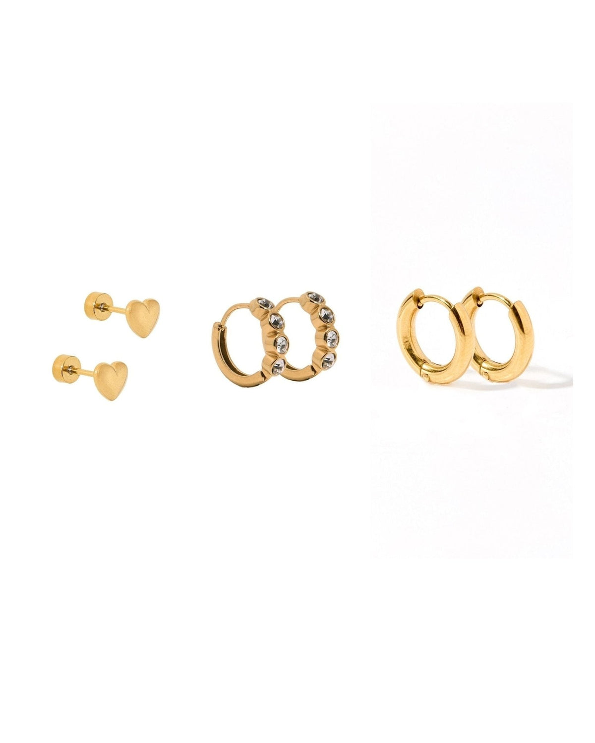 Huggie & Screwback Stud Set - Denver - Shop LINNY CO