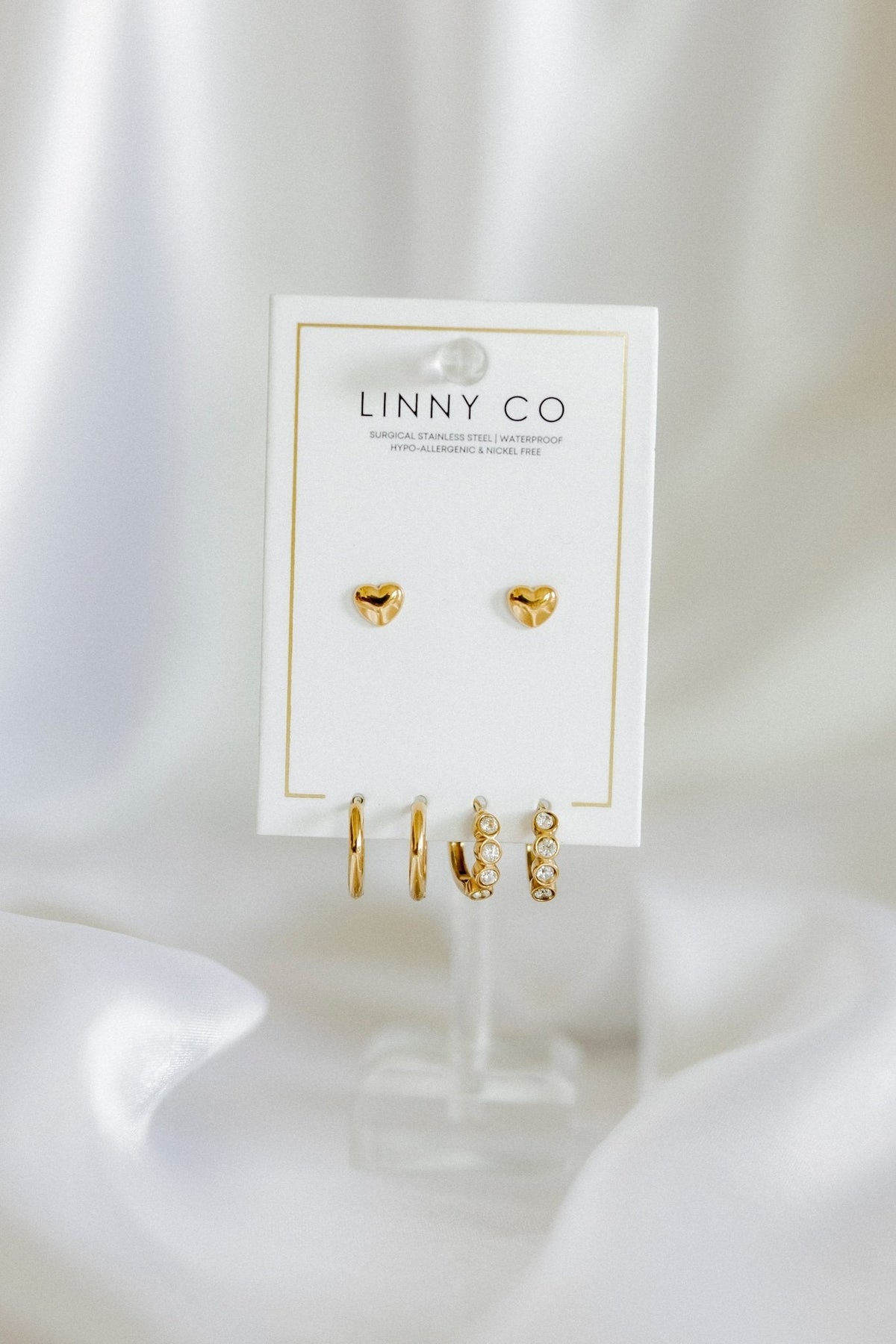 Huggie & Screwback Stud Set - Denver - Shop LINNY CO