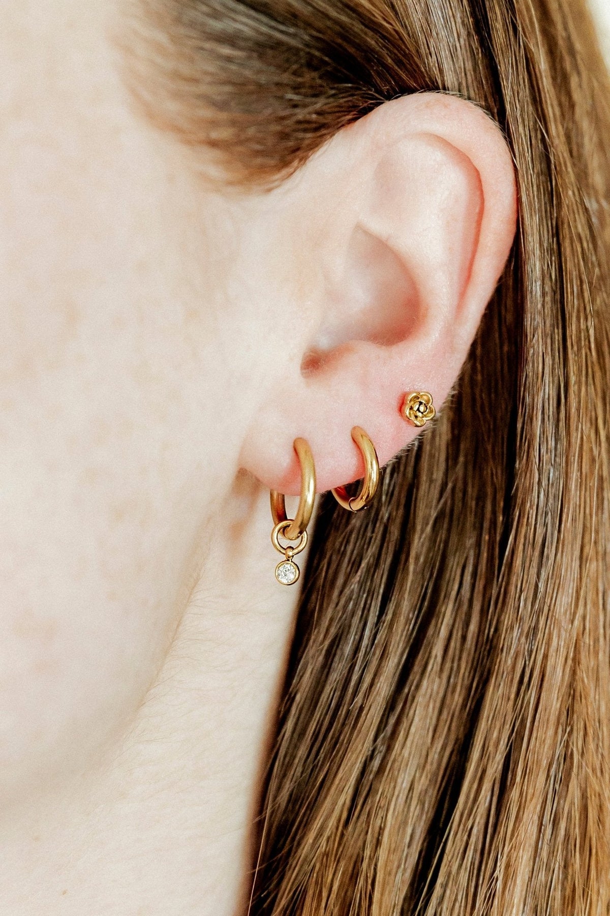 Huggie & Screwback Stud Set - Portland - Shop LINNY CO