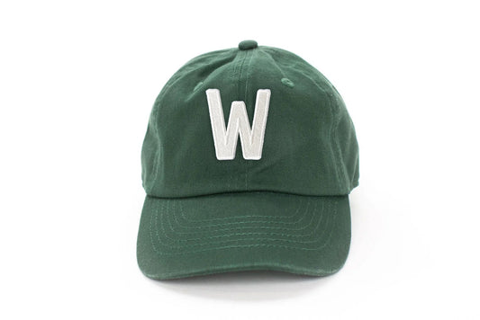 Hunter Green Letter Baseball Hat - Shop LINNY CO
