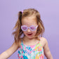 Irresistible Iris Flower I Polarized Lavender Mirrored Lenses - Shop LINNY CO