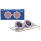 Irresistible Iris Flower I Polarized Lavender Mirrored Lenses - Shop LINNY CO