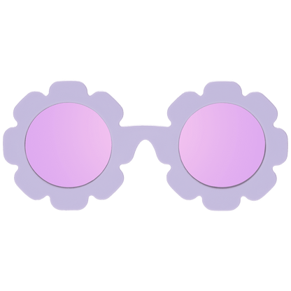 Irresistible Iris Flower I Polarized Lavender Mirrored Lenses - Shop LINNY CO