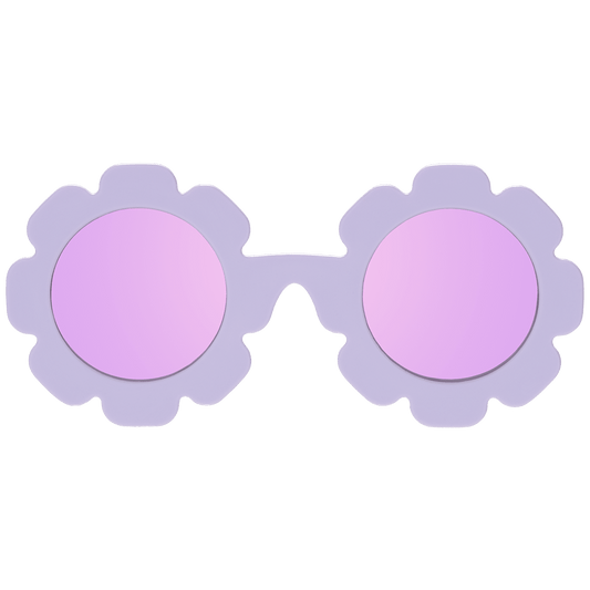 Irresistible Iris Flower I Polarized Lavender Mirrored Lenses - Shop LINNY CO