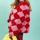 Avril - Faux Fur Diamond Coat