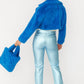 Kelly Cropped Faux Fur Jacket