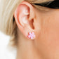 Jenna Stud Earrings - Flower Bubble Gum Pink - Shop LINNY CO