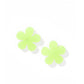 Jenna Stud Earrings - Flower Neon Yellow - Shop LINNY CO