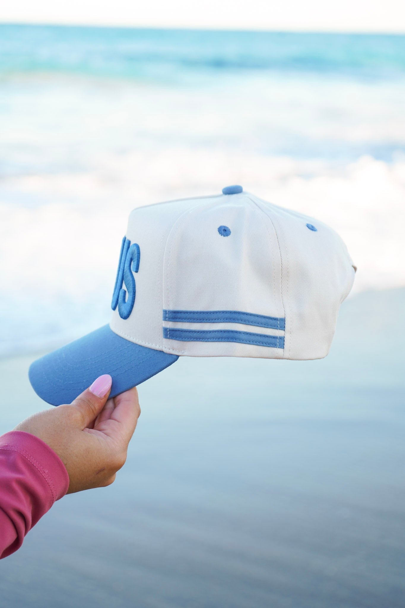 Jesus - Blue Vintage Trucker Hat - Shop LINNY CO