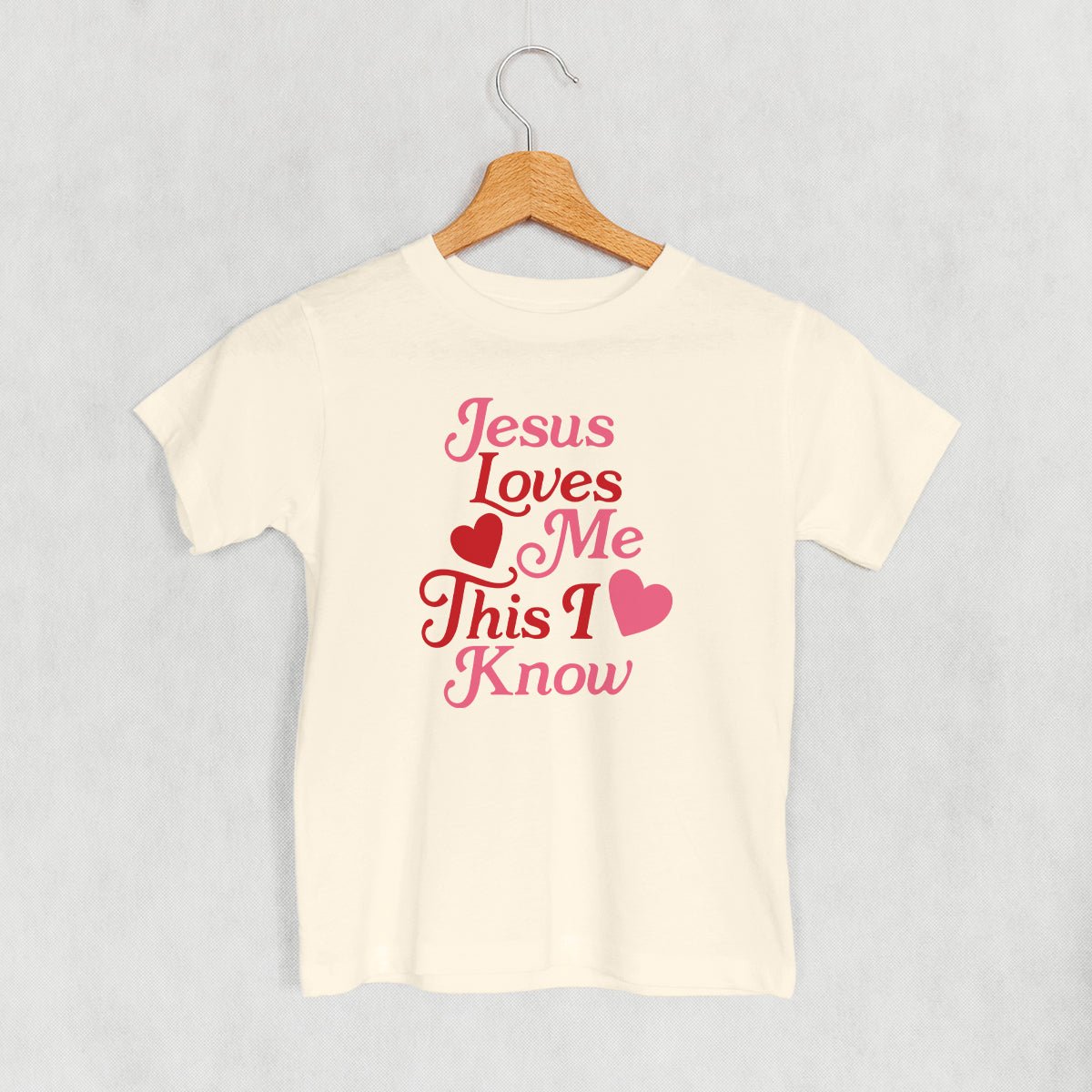 Jesus Loves Me This I Know Hearts (Kids) - Shop LINNY CO